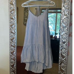 Aerie Backless Babydoll Dress size M